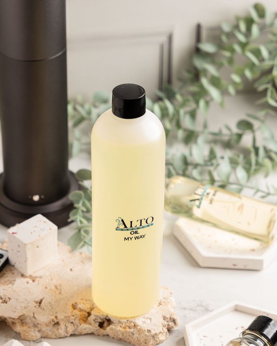 Frasco de 500 ml de aceite aromático Alto Oil