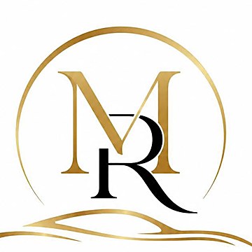 Monograma dorado de Mobility Rent a Car